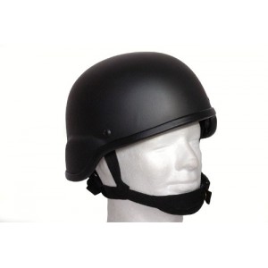 MilTec США шлем MICH черный (реплика)
